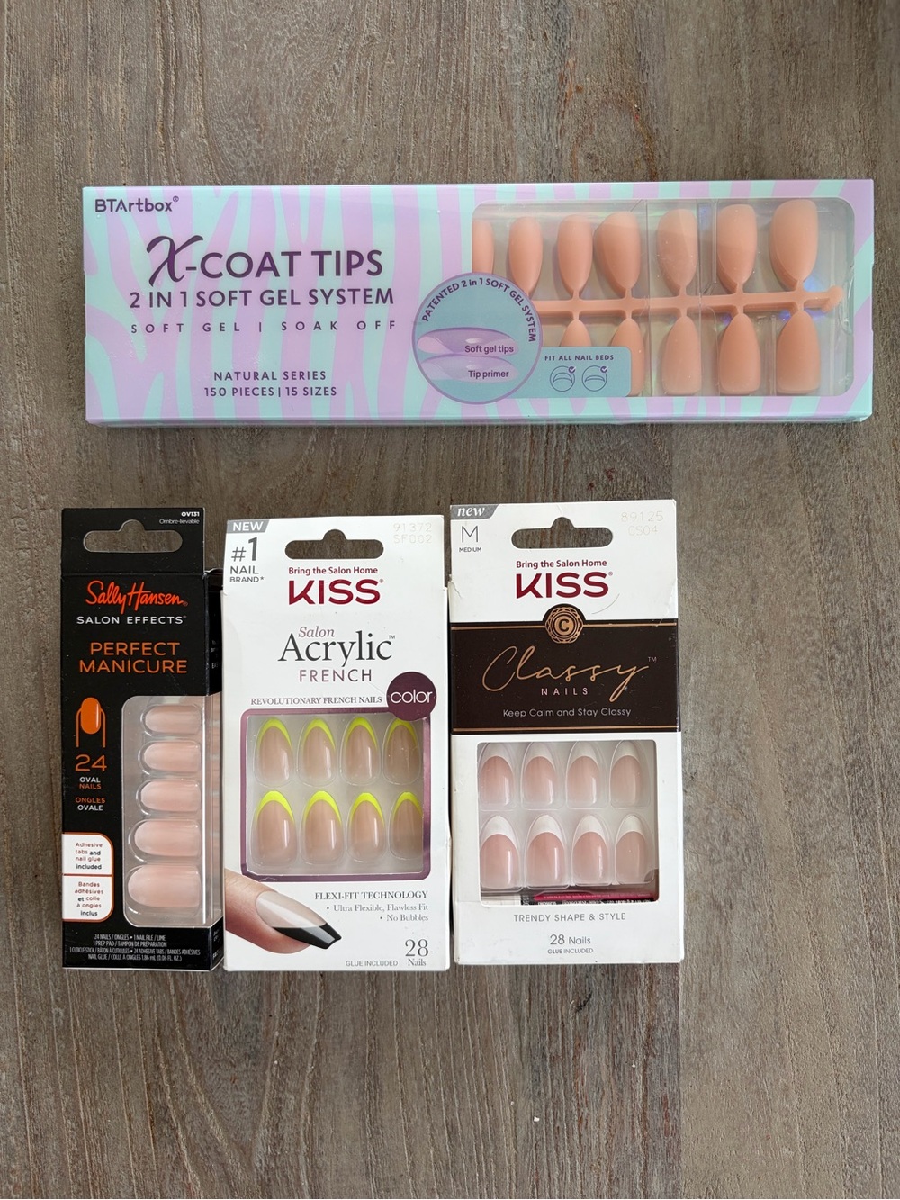 Acrylic French & Classy Press-On Nail Sets